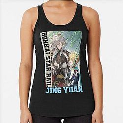 Jing Yuan Honkai Star Rail Racerback Tank Top