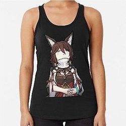 Tingyun meme Sticker tingyun honkai star rail Decals Racerback Tank Top