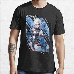 Jingliu - Honkai Star Rail V.1 verde blanco camiseta esencial