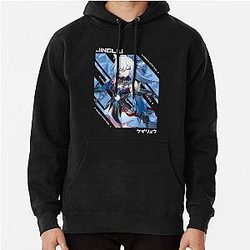 Jingliu - Honkai Star Rail V.1 ver color blanco Pullover Hoodie