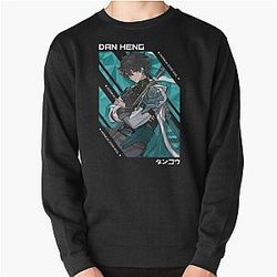 Dan Heng - Honkai Star Rail V.1 color blanco ver Sudadera Pullover