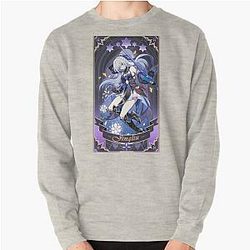 Cartão de Revelação Jingliu Honkai Star Rail Pullover Sweatshirt