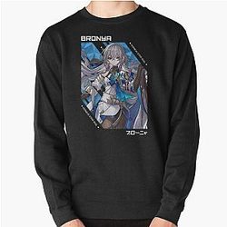Bronya - Honkai Star Rail V.1 color blanco ver Sudadera Pullover