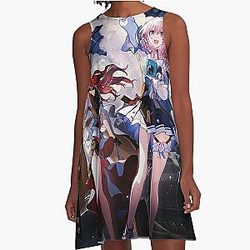 Honkai Star Rail, para ti BOOOM A-Line Vestido