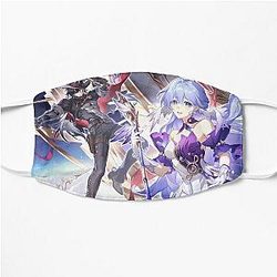 Robin y Boothill - Honkai: Star Rail Flat Mask