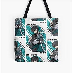 Dan Heng - Honkai Star Rail V.1 ver negro All over Print Tote Bag