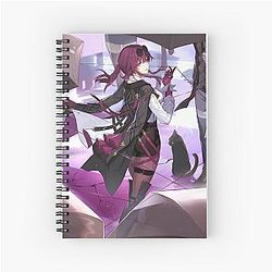 Afiche vertical Kafka, Honkai Star Rail Spiral Notebook