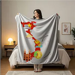 Vietnam Meo Cua Blanket