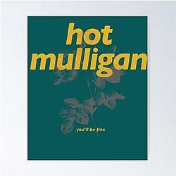 Hot Mulligan Merch Hm Flower  Poster RB0712