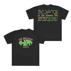 Bubble Logo Tour 2026 DTNK1604 Hot Mulligan Wash T-Shirt