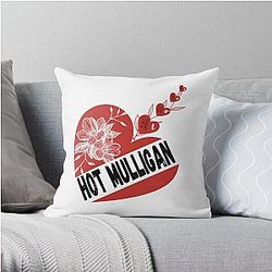 I Love Hot Mulligan     Throw Pillow RB0712