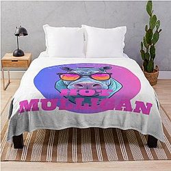 hot mulligan equip sunglasses Throw Blanket RB0712