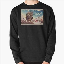 Howl's Moving Castle スウェットシャツ - howl's moving castle プルオーバー スウェットシャツ RB2507 [ID815]