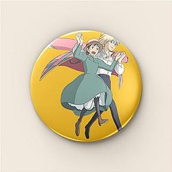 Sophie Magic Journey Howl's Moving Castle Pins