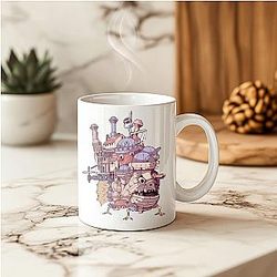 Calcifer Flame Wonder Howl's Moving Castle Mugs