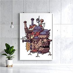 Calcifer Flame Wonder Howl's Moving Castle Posters