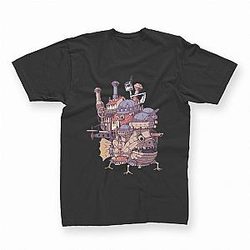 Calcifer Flame Wonder Howl's Moving Castle T-Shirts