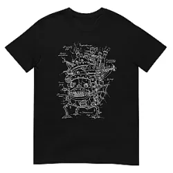 Sketch KL2601 Howl's Moving Castle T-Shirts