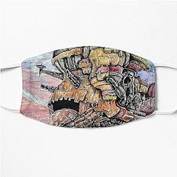 Howl's Moving Castle フェイスマスク - ハウルの Howl's Moving Castle インクおよびwatercolorのデッサン フラットマスクRB2507 [ID574]