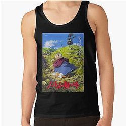 Howl's Moving Castle タンクトップ ・ howl's moving castle タンクトップRB2507 [ID533]