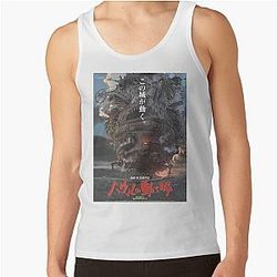 Howl's Moving Castle タンクトップ - - - Howl's Moving Castle 2004 タンクトップ RB2507 [ID545]