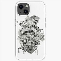 Howl's Moving Castle Processos - Howl está movendo castelo iPhone Soft Case RB2507 [ID460]