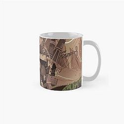 Howl's Moving Castle Mugs - ビンテージ howl's moving castle クラシックマグカップ RB2507 [ID692]