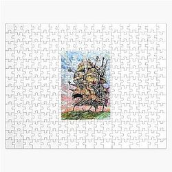 Howl's Moving Castle パズル - ハウルのパズル Howl's Moving Castle インクと水彩画 ジグソーパズル RB2507 [ID654]