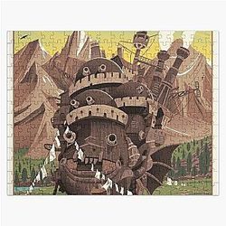 Howl's Moving Castle パズル - ヴィンテージ howl's moving castle ポスタージグソーパズル RB2507 [ID659]