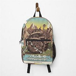 Howl's Moving Castle Backpacks - vintage howl's moving castle poster Backpack RB2507 [ID751]