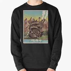 Howl's Moving Castle スウェットシャツ - ビンテージ howl's moving castle プルオーバー スウェットシャツ RB2507 [ID811]