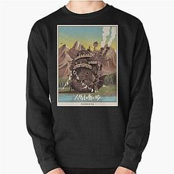 Howl's Moving Castle スウェットシャツ - ビンテージ howl's moving castle ポスタープルオーバースウェットRB2507 [ID823]