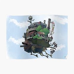 Howl's Moving Castle Posters - Howl's Moving Castle Poster RB2507 [ID511]