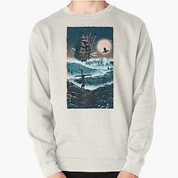 Howl's Moving Castle スウェットシャツ - Howl's Moving Castle プルオーバー スウェットシャツ RB2507 [ID795]