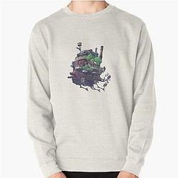 Howl's Moving Castle スウェットシャツ - ベストセラー Howl's Moving Castle プルオーバー スウェットシャツ RB2507 [ID790]