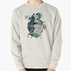 Howl's Moving Castle Sweatshirts - Howl's Moving Castle  Pullover Sweatshirt RB2507 [ID789]