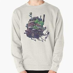 Howl's Moving Castle スウェットシャツ - ベストセラー Howl's Moving Castle プルオーバー スウェットシャツ RB2507 [ID799]