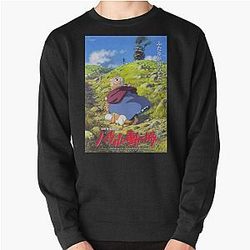Howl's Moving Castle スウェットシャツ - howl's moving castle プルオーバー スウェットシャツ RB2507 [ID807]