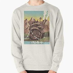 Howl's Moving Castle スウェットシャツ - howl's moving castle プルオーバー スウェットシャツ RB2507 [ID828]