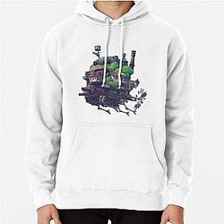 Howl's Moving Castle パーカー - ベストセラー Howl's Moving Castle プルオーバーパーカー RB2507 [ID853]