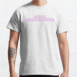 Howl's Moving Castle Tシャツ - ミスペンドラゴン, Howl's Moving Castle デザイン クラシック T シャツ RB2507 [ID901]