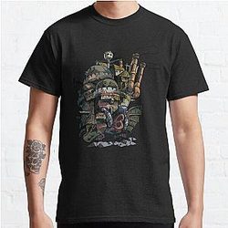 Howl's Moving Castle T-Shirts - Howl's Moving Castle Classic T-Shirt RB2507 [ID900]