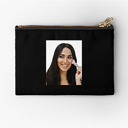 Billion-Dollar Beauty Boss Huda Kattan Zipper Pouches