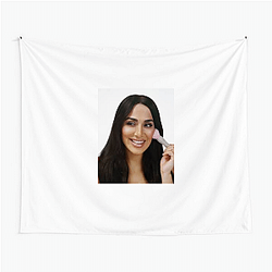 Billion-Dollar Beauty Boss Huda Kattan Tapestries
