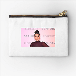 Transparency Advocate Huda Kattan Zipper Pouches