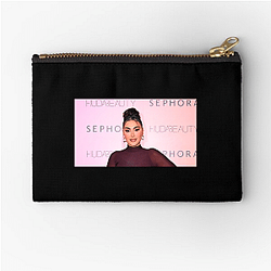 Transparency Advocate Huda Kattan Zipper Pouches
