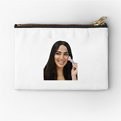 Billion-Dollar Beauty Boss Huda Kattan Zipper Pouches