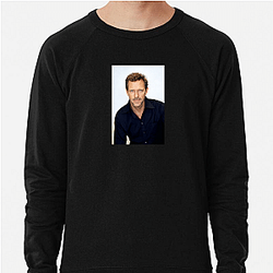 Hugh Laurie is famous for his role in the series House Hugh Laurie Sweatshirts