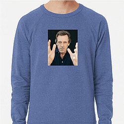 Hugh Laurie's career spans several decades Hugh Laurie Sweatshirts