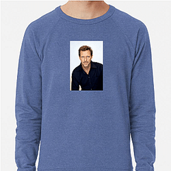 Hugh Laurie is famous for his role in the series House Hugh Laurie Sweatshirts